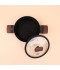 Black Aluminum Pot with Transparent Heat-Resistant Glass Lid – Size 22 cm – 2S1A00328 Black Aluminum Pot with Transparent Heat-Resistant Glass Lid – Size 22 cm – 2S1A00328