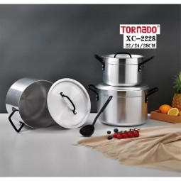 Aluminum pots set 7 pieces 2ss28-1269