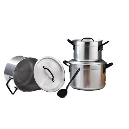 Aluminum pots set 7 pieces 2ss28-1269 Aluminum pots set 7 pieces 2ss28-1269
