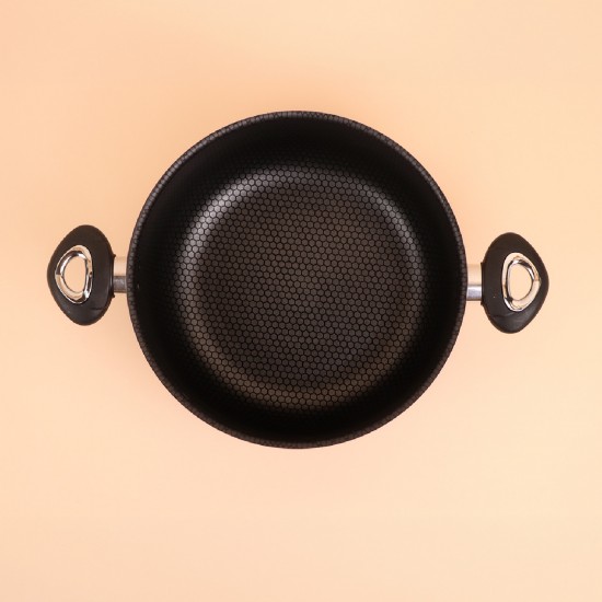 26cm Teflon saucepan with stainless steel lid - 2S1A00263 26cm Teflon saucepan with stainless steel lid - 2S1A00263