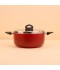 26cm Teflon saucepan with stainless steel lid - 2S1A00263 26cm Teflon saucepan with stainless steel lid - 2S1A00263