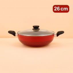 قدر تيفلون بغطاء زجاجي 26 سم - 2S1A00268