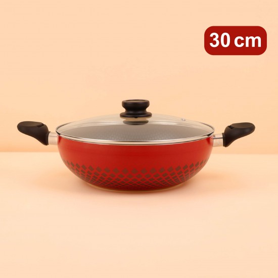 قدر تيفلون بغطاء زجاجي 30 سم - 2S1A00270 قدر تيفلون بغطاء زجاجي 30 سم - 2S1A00270