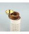 Decorative metal and wood incense burner - 2A20C200007