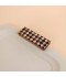 Metal tray with Indian wooden handle - 2N1C100129