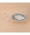 Cake stand with decorative ceramic spoon and gold accents, 11.5 inches - 2S1F300027