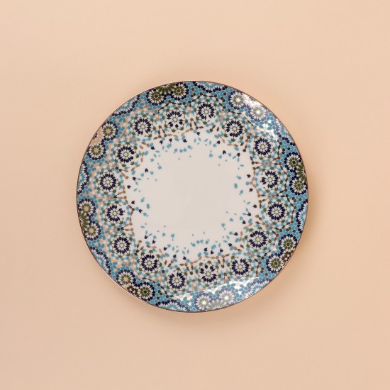 Decorative plate with a gold finish, 20.8 cm - 2S1MM100227