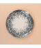 Decorative plate with a gold finish, 25 cm - 2S1MM100231