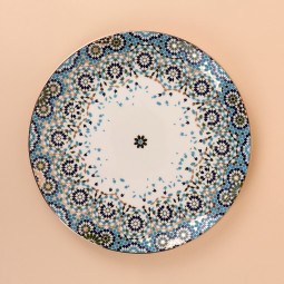 Decorative plate with a gold finish, 31 cm - 2S1MM100235