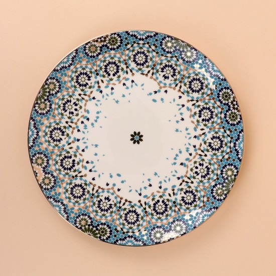 Decorative plate with a gold finish, 31 cm - 2S1MM100235