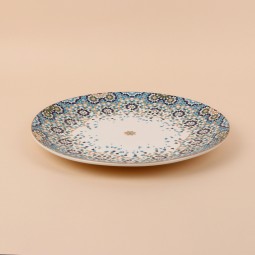 Decorative plate with a gold finish, 31 cm - 2S1MM100235
