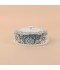 Ceramic date bowl with decorative designs and a gold finish, measuring 18.1 cm x 8.1 cm - 2S1R400098