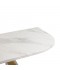 Console table with marble top and gold steel, 140cm Console table with marble top and gold steel, 140cm