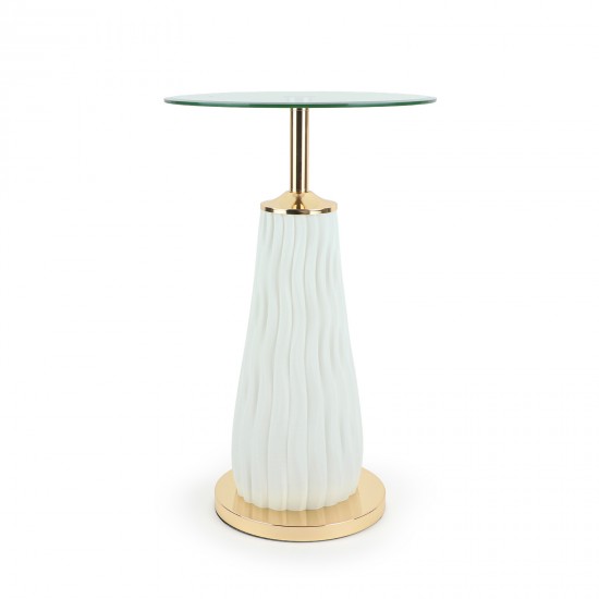 Service table with plastic base - White - 34 x 56 cm - 2A2K500226
