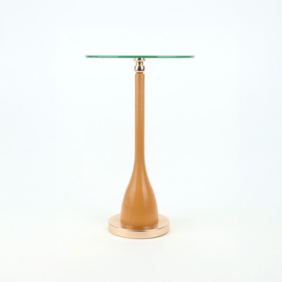 Luxury glass serving table - 30 x 50 cm - 2A2K500230