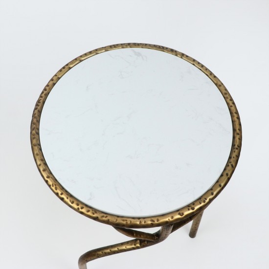 Elegant side table - 38*38*55cm - 2M2K100087