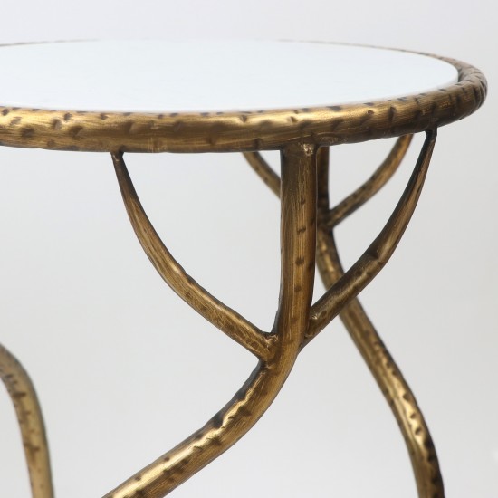 Elegant side table - 38*38*55cm - 2M2K100087
