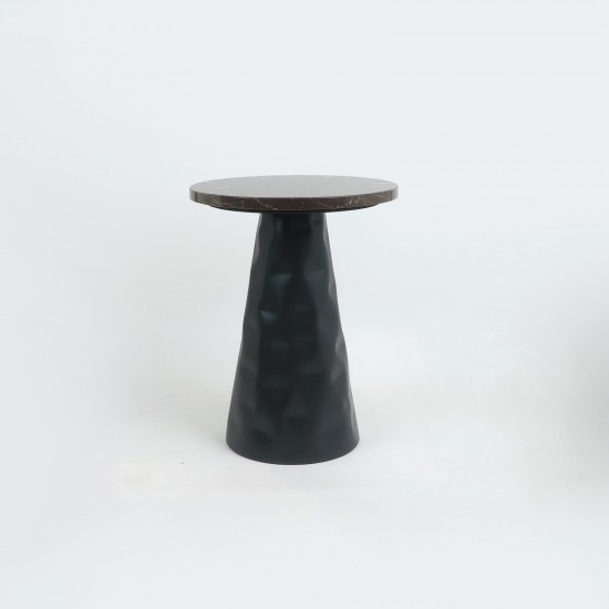 Elegant marble side table - 33*33*43cm - 2M2K100090