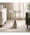 Single metal serving table - 40x60cm