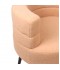 Single bouclé chair with metal legs - 2UU2-M01-061