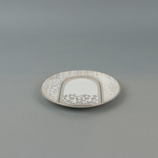 Decorative plate with a modern design - 6 inches