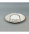 Decorative plate with a modern design -10 inches