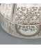 Decorative serving bowl with a modern design - 10 inches