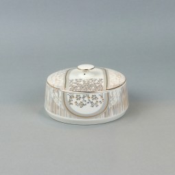 Decorative serving bowl with a modern design - 5.25 inch size