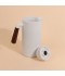White stainless steel hospitality thermos - with pump - 1 liter - 2G1B100054