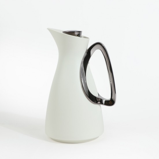 Elegant and distinctive beige hospitality thermos - 1 liter - 2G1B200036