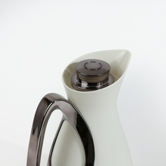 Elegant and distinctive beige hospitality thermos - 1 liter - 2G1B200036