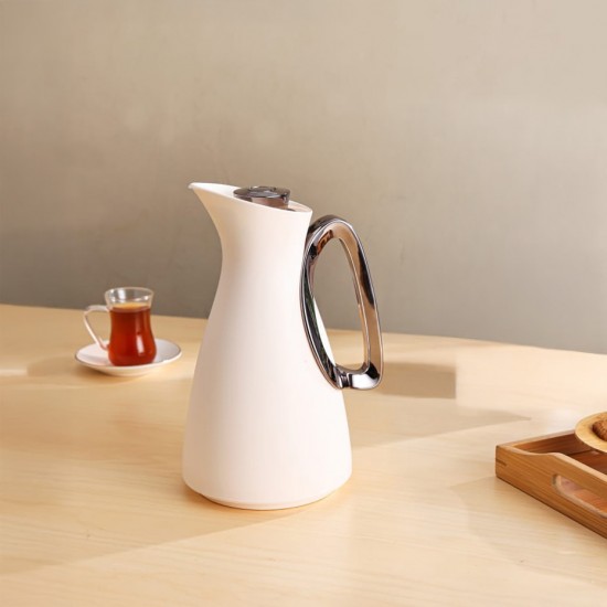 Elegant and distinctive beige hospitality thermos - 1 liter - 2G1B200036