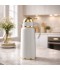 Modern design hospitality thermos in gray and gold - 1 liter - 2G1B200063