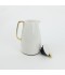 White hospitality thermos with gold handle - 1.5 liters - 2G1B200130 White hospitality thermos with gold handle - 1.5 liters - 2G1B200130