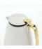 White hospitality thermos with gold handle - 1.5 liters - 2G1B200130 White hospitality thermos with gold handle - 1.5 liters - 2G1B200130