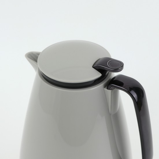 Gray hospitality thermos with black handle - 2 liters - 2G1B200143