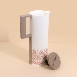 ترمس ضيافة أنيق بتصميم مميز - ضغاط - 1لتر - 2G1B200151