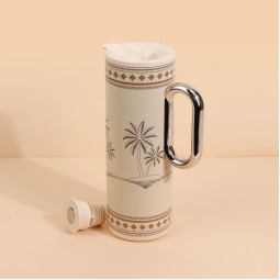 Elegant hospitality thermos with a distinctive design - Push-button - 1 liter - 2G1B200155