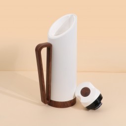 ترمس ضيافة أنيق بتصميم مميز - ضغاط - 0.8 لتر- 2G1B200159