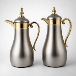 Unique and elegant thermos set - 1 liter + 0.7 liter capacity - 2G1BB200006