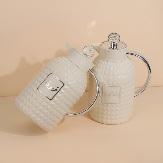 Uniquely designed thermos set - 1 liter + 1 liter - with pump - 2GBB200090