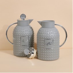 Uniquely designed thermos set - 1 liter + 1 liter - with pump - 2GBB200092