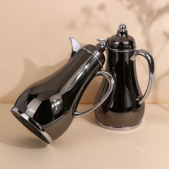Modern design thermos set - 1 liter + 0.7 liter capacity - 2G1BB200172 Modern design thermos set - 1 liter + 0.7 liter capacity - 2G1BB200172