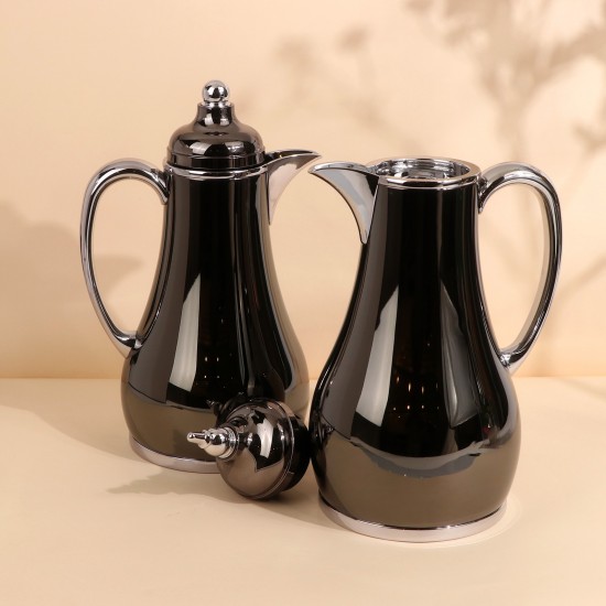 Modern design thermos set - 1 liter + 0.7 liter capacity - 2G1BB200172 Modern design thermos set - 1 liter + 0.7 liter capacity - 2G1BB200172
