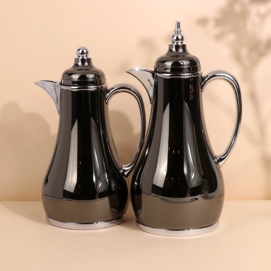 Modern design thermos set - 1 liter + 0.7 liter capacity - 2G1BB200172 Modern design thermos set - 1 liter + 0.7 liter capacity - 2G1BB200172