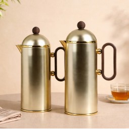 Luxury Hospitality Thermos Set for Coffee and Tea - 1 Liter + 0.8 Liter Capacity - 2G1BB200196
