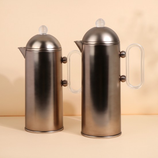 Luxury Hospitality Thermos Set for Coffee and Tea - 1 Liter + 0.8 Liter Capacity - 2G1BB200199