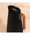 Premium hospitality thermos with wooden handle - push-button - 1 liter capacity - 2G1BB200224