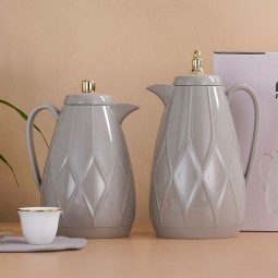 Uniquely designed coffee and tea thermos set - 1 liter + 0.7 liter capacity - 2S1B100124