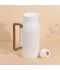 A uniquely designed hospitality thermos with a wooden handle - push-button - 1 liter - 2S1B2000072